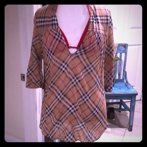 Burberry bathing suit tunic/coverup
